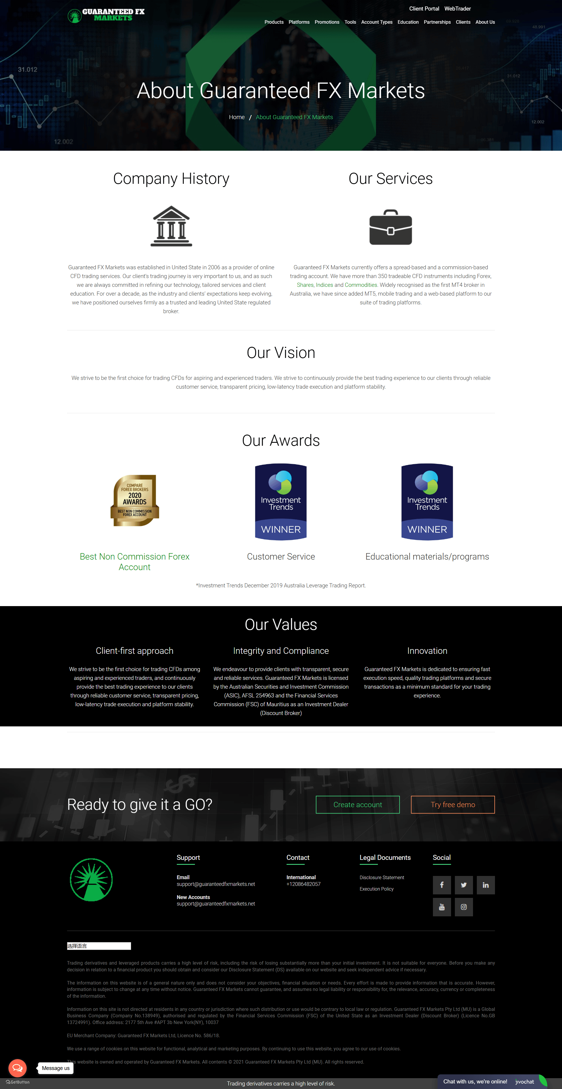 Guaranteed FX Markets Official Website