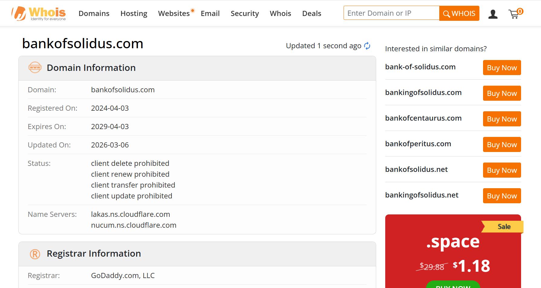 whois domain registration time