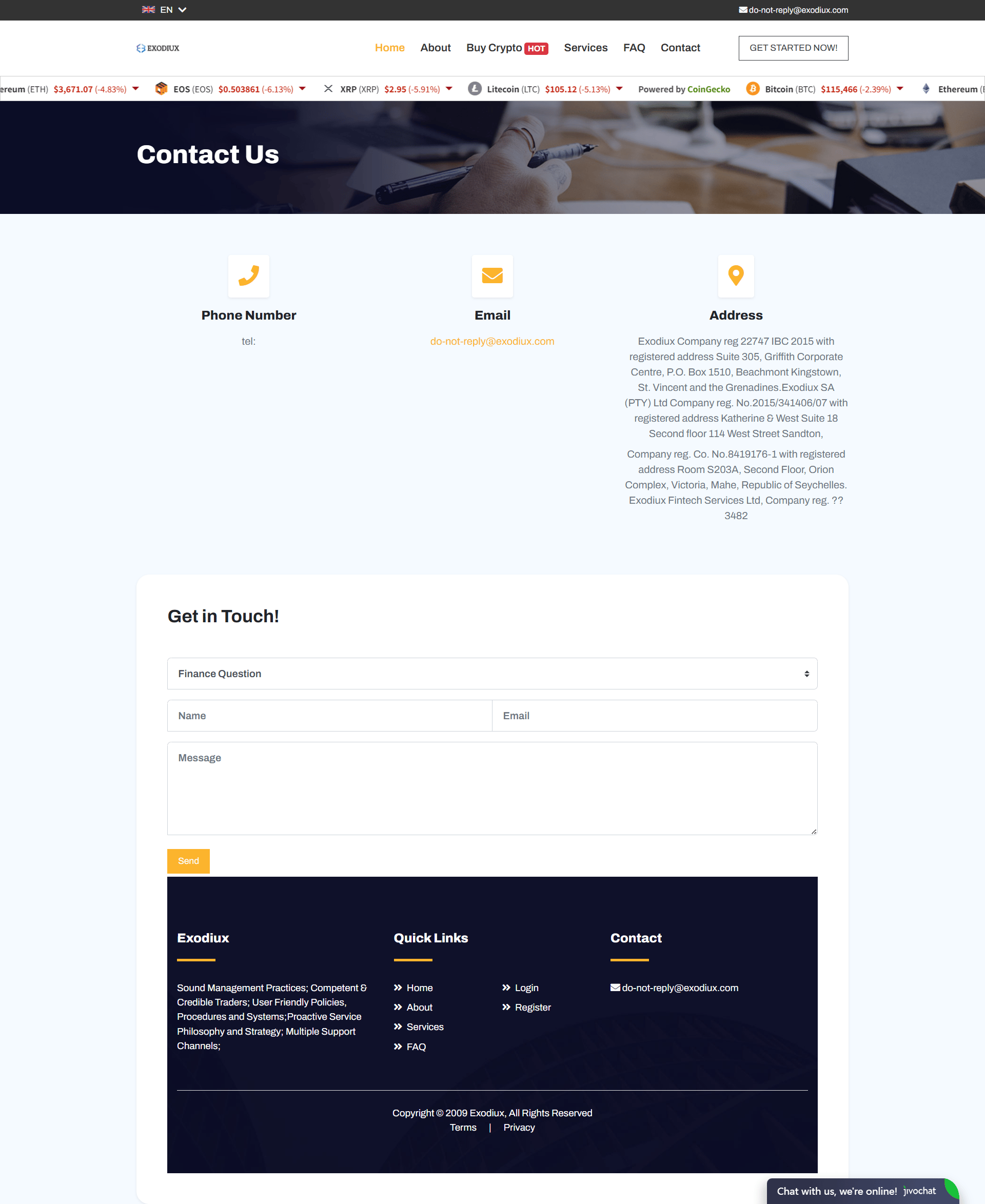 Broker Official Website