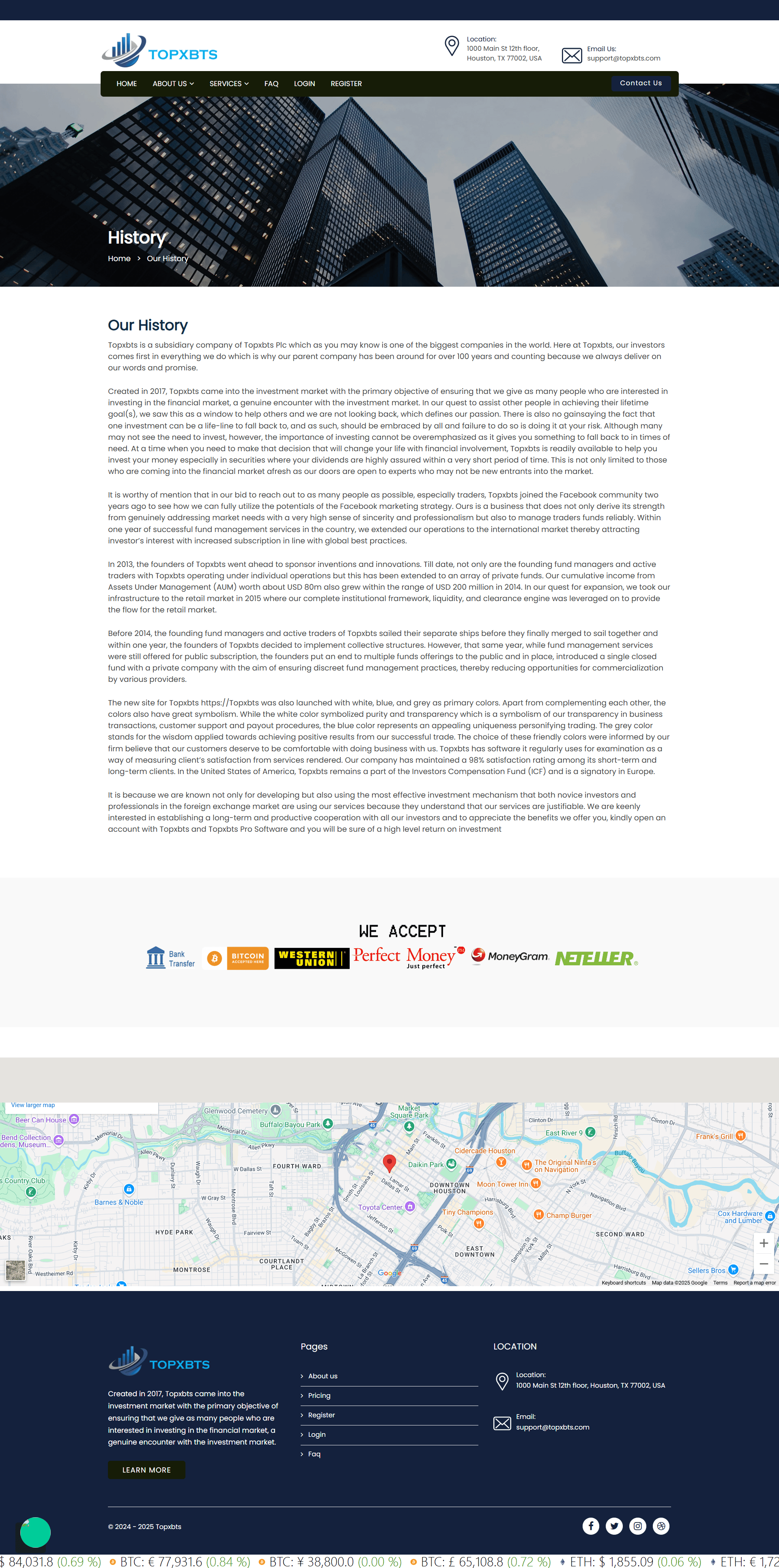 Broker Official Website