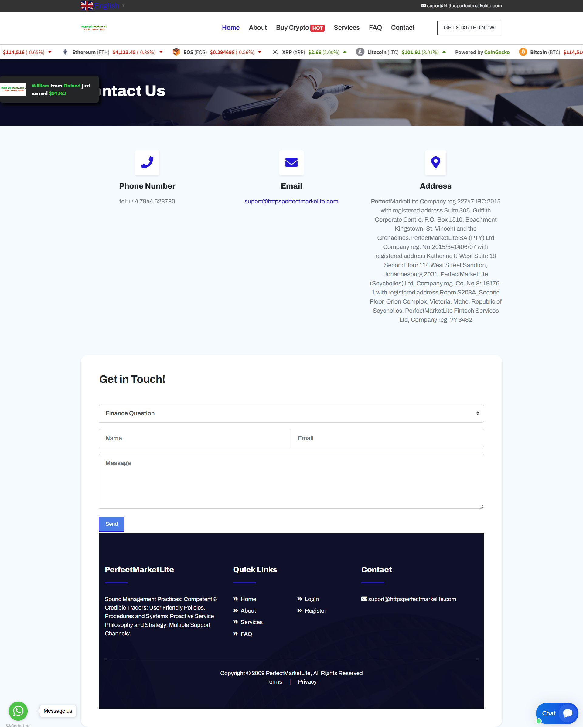Broker Official Website