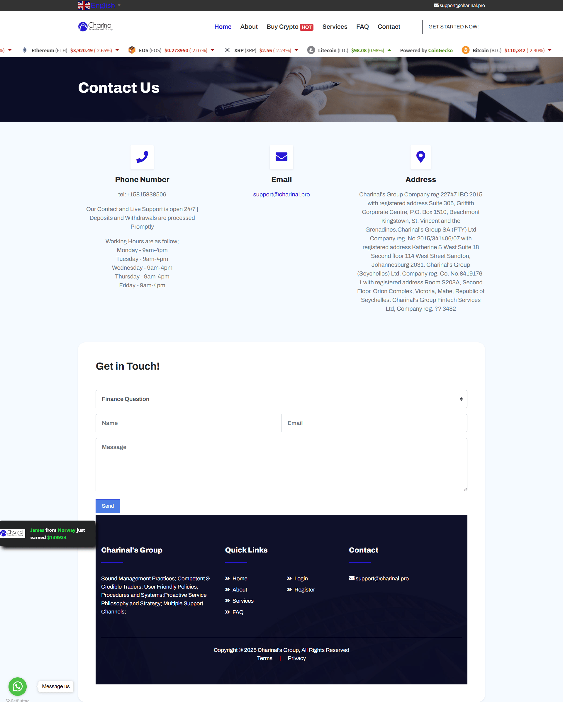 Broker Official Website