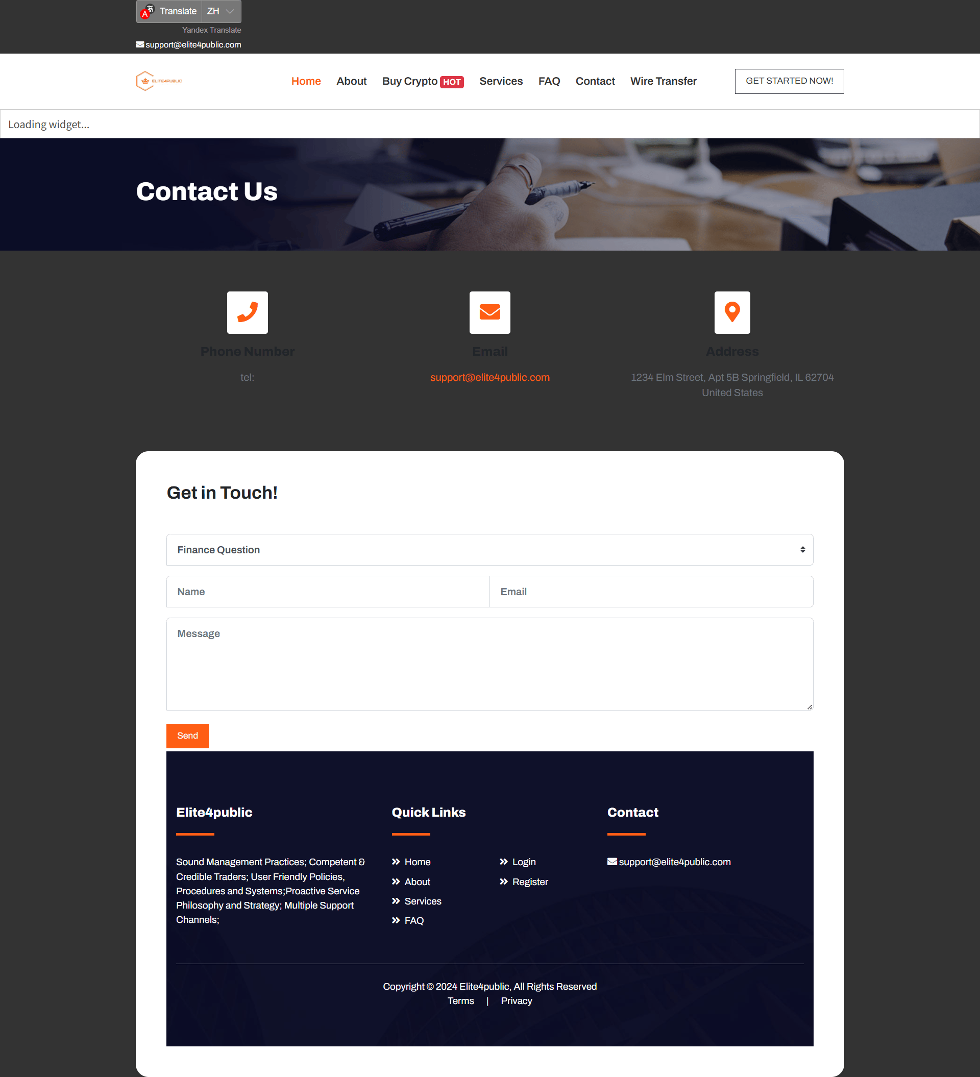 Broker Official Website
