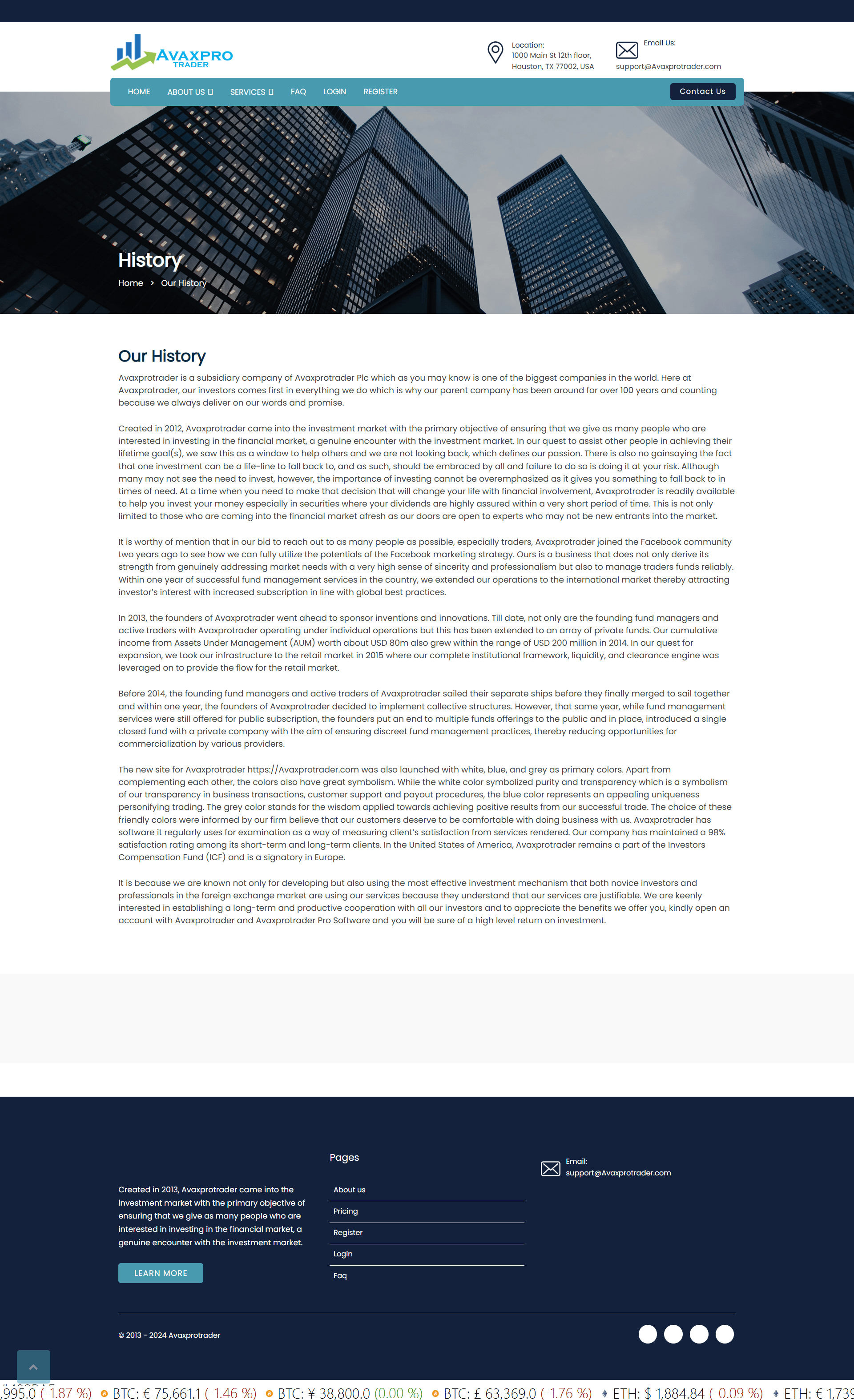 Avaxprotrader Official Website