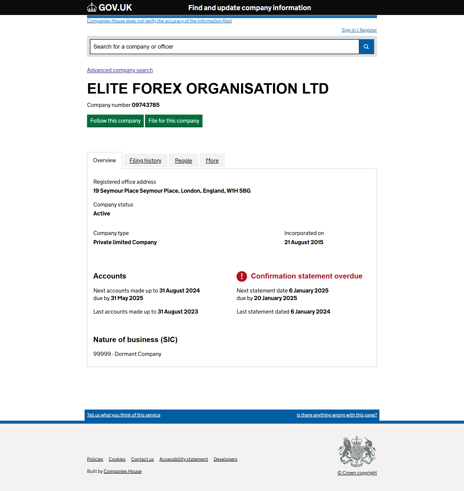 UK Companies House