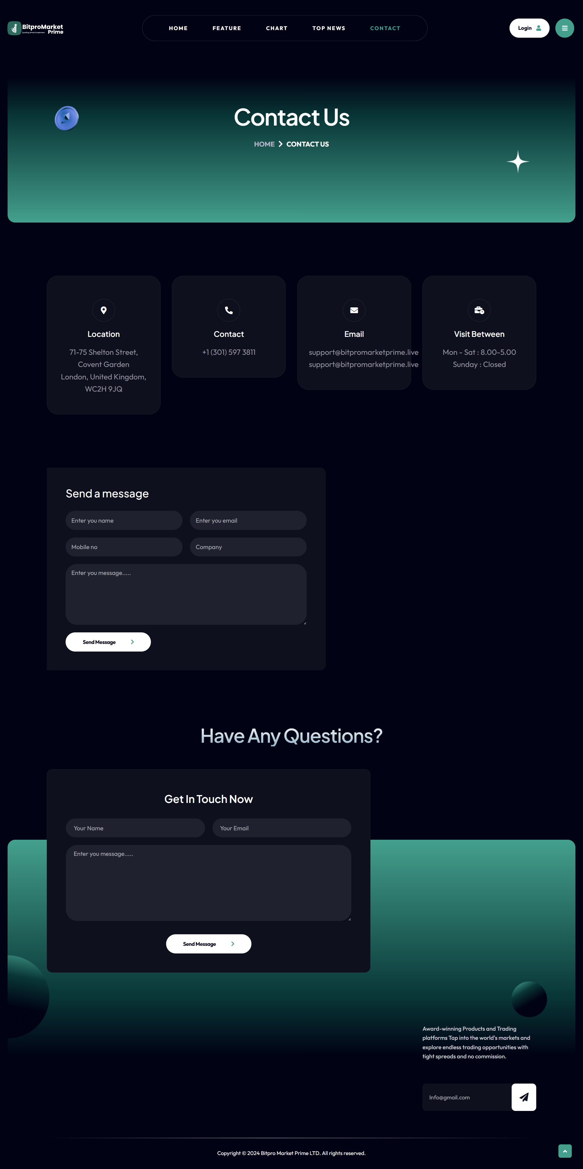 Broker Official Website