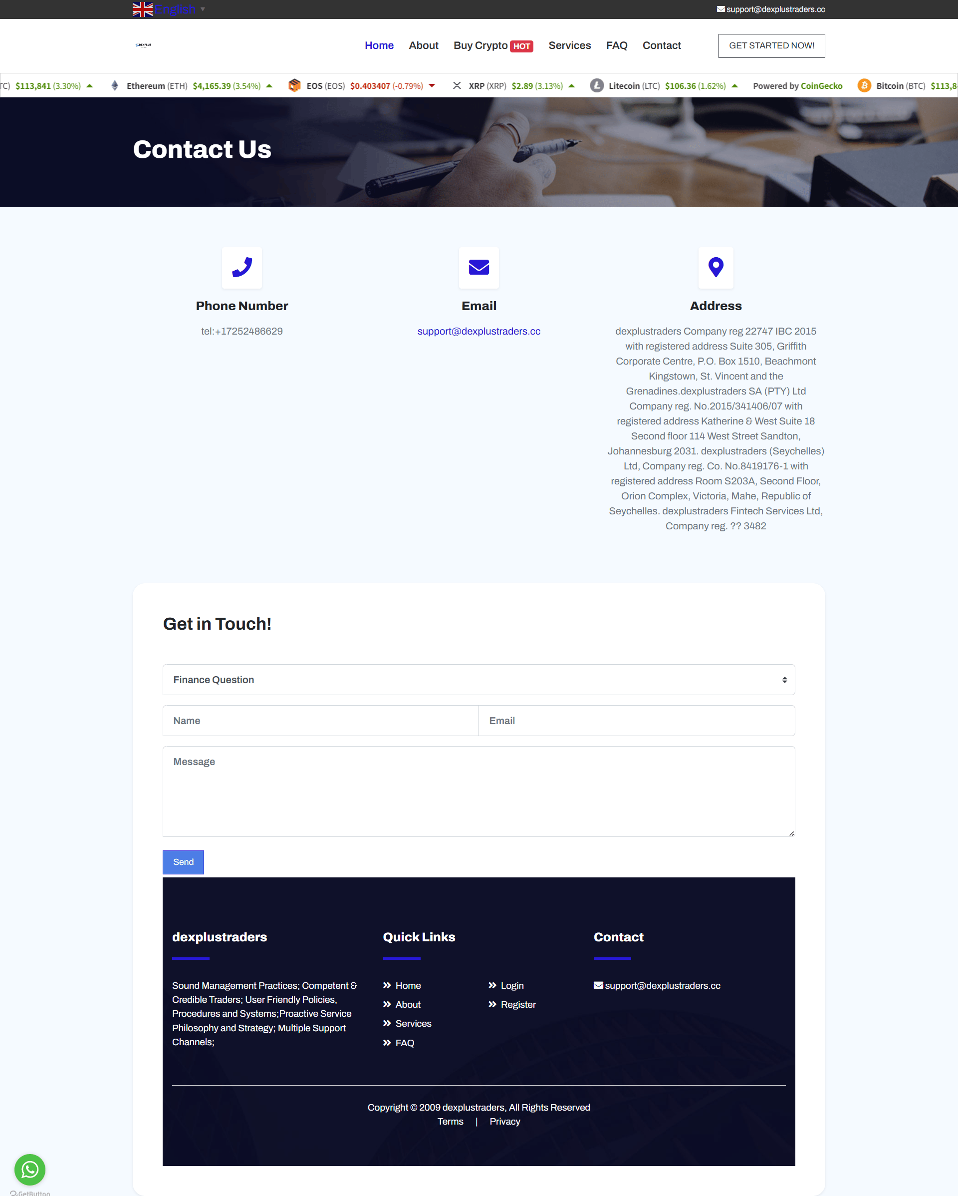 Broker Official Website