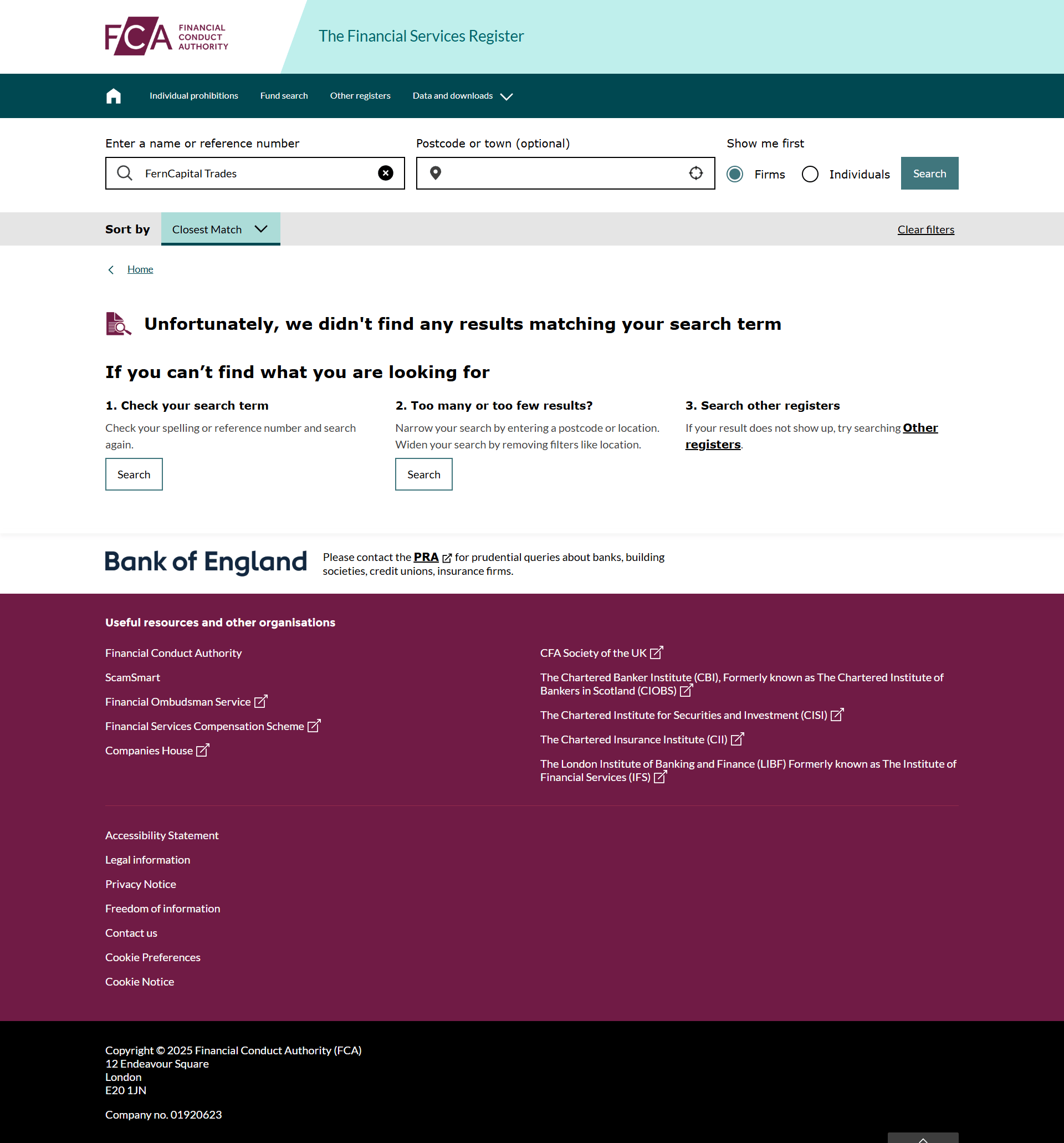 UK Financial Conduct Authority(FCA)