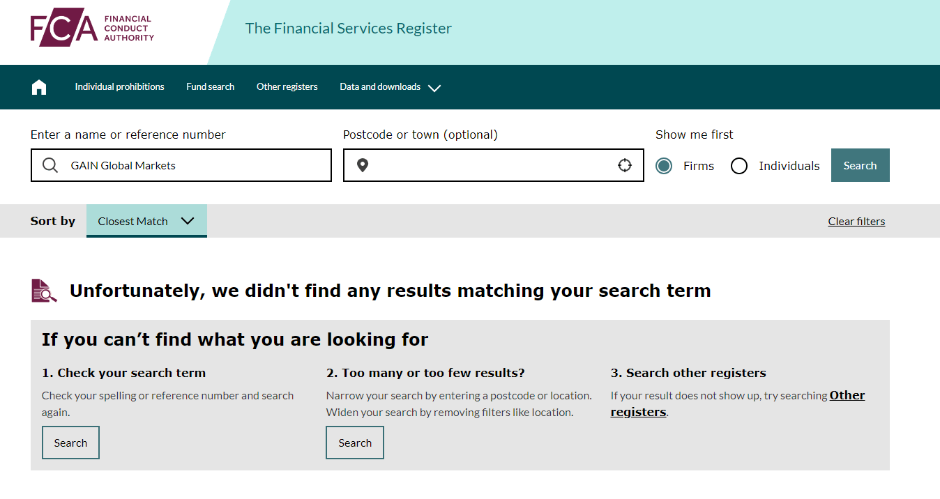 United Kingdom Financial Conduct Authority（FCA）