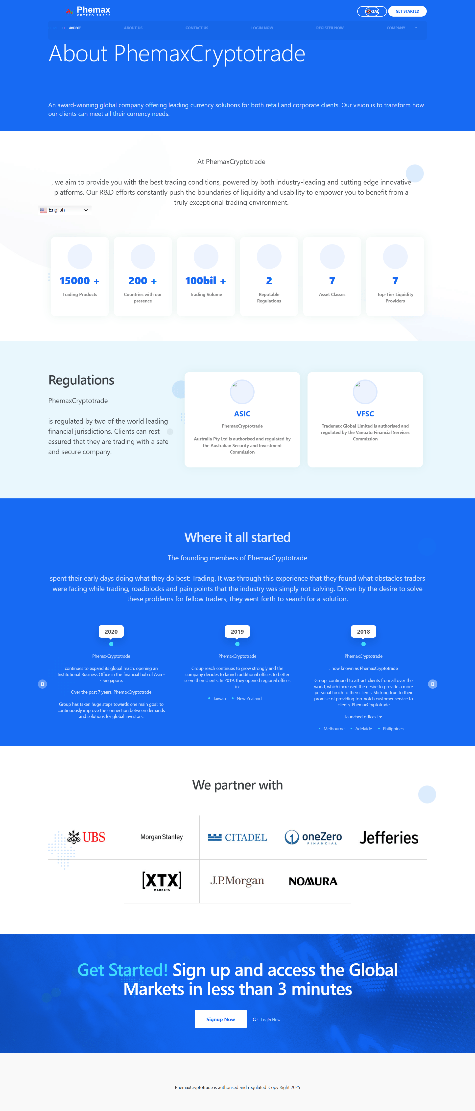 PhemaxCryptotrade Official Website