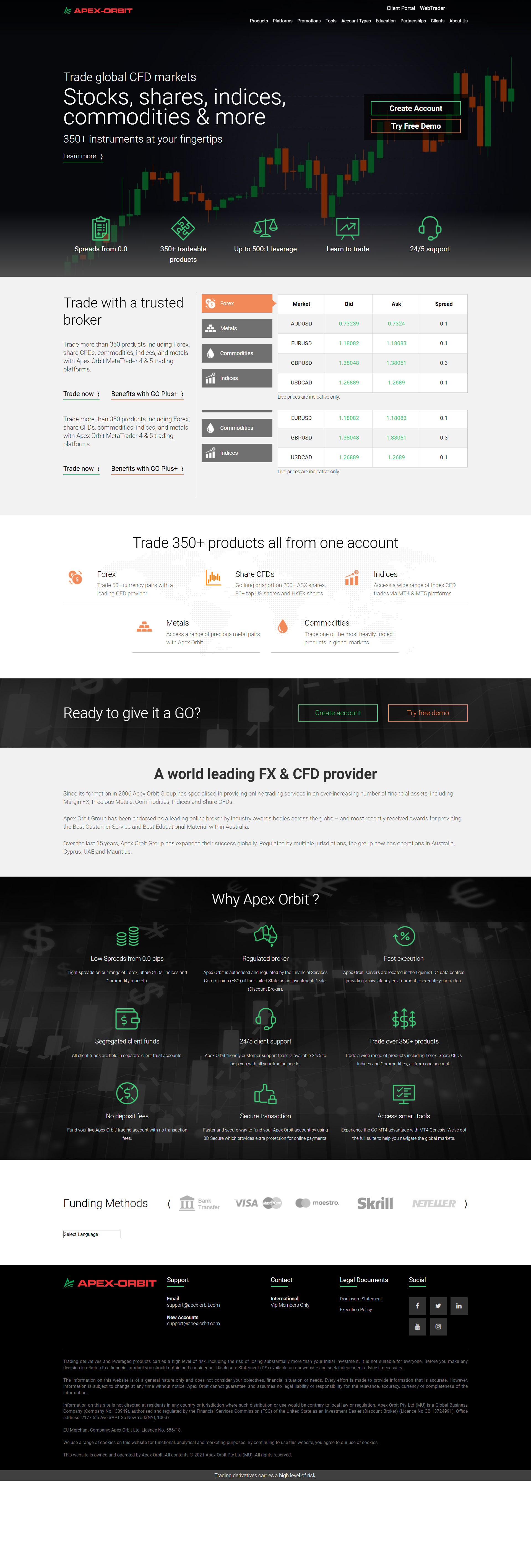 Apex Orbit Official Website
