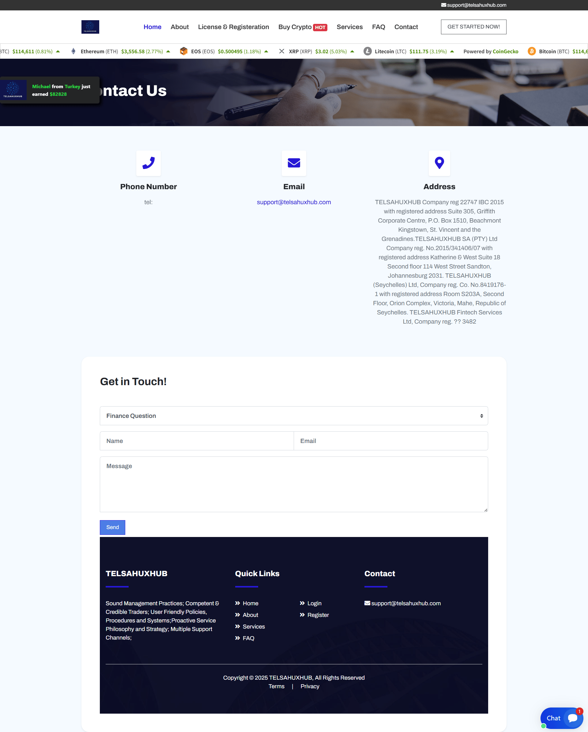 Broker Official Website