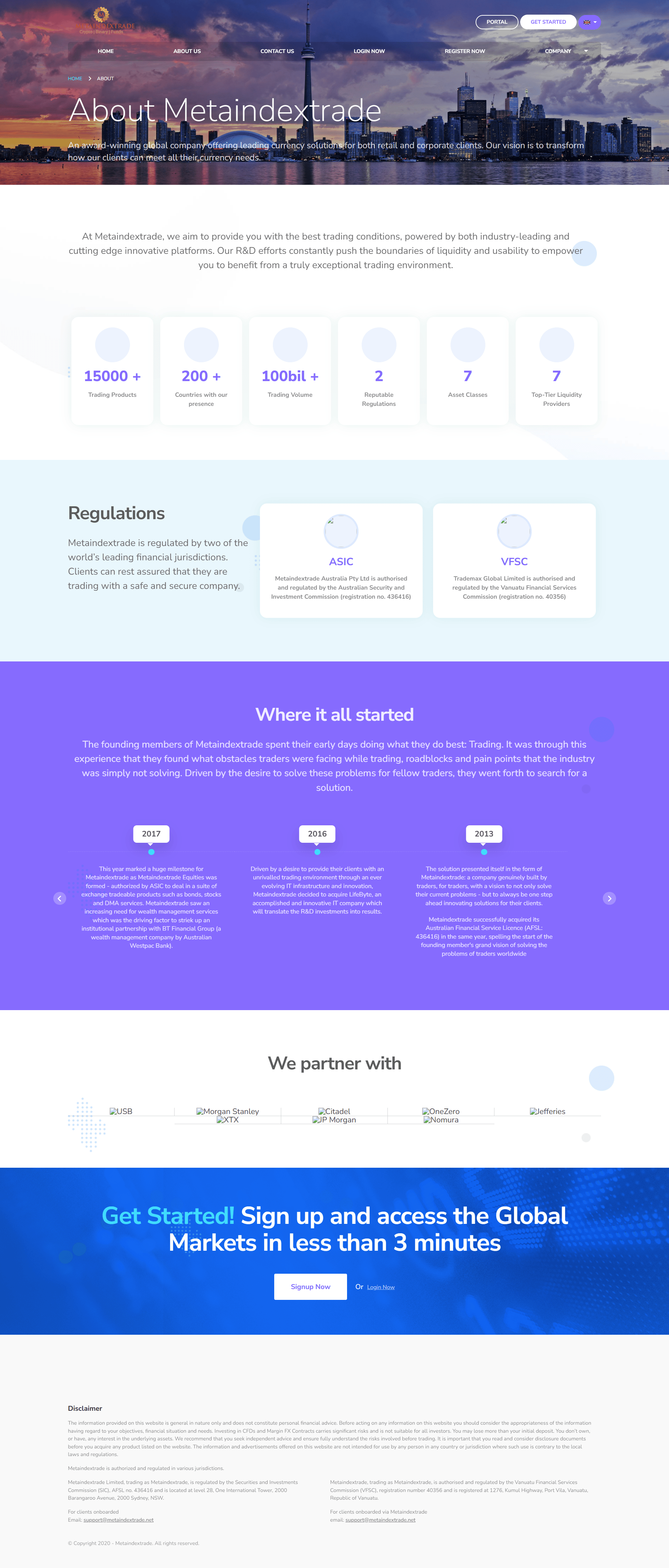 Broker Official Website
