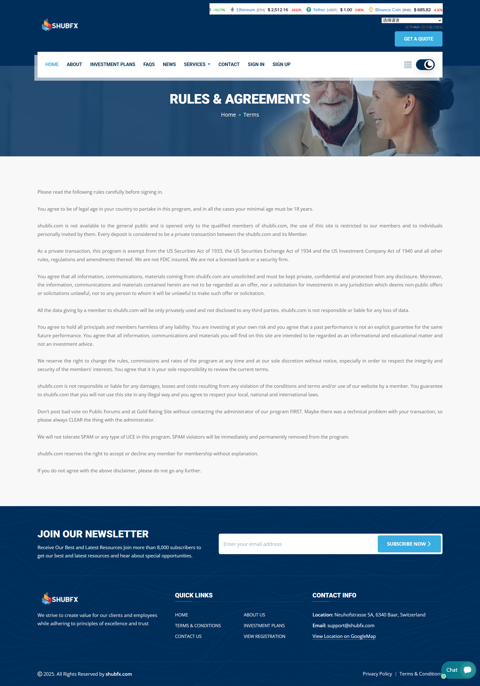 Broker Official Website