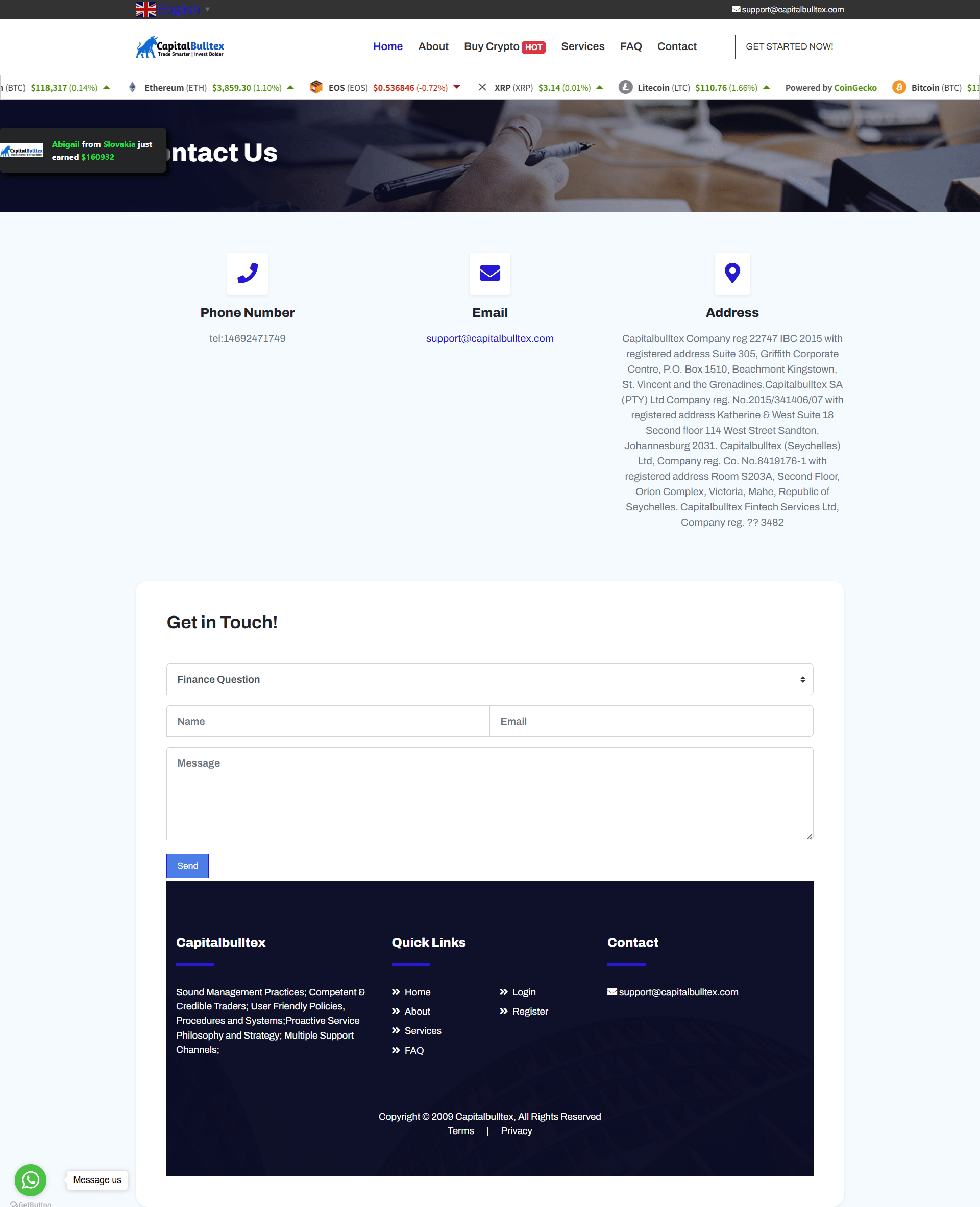 Broker Official Website