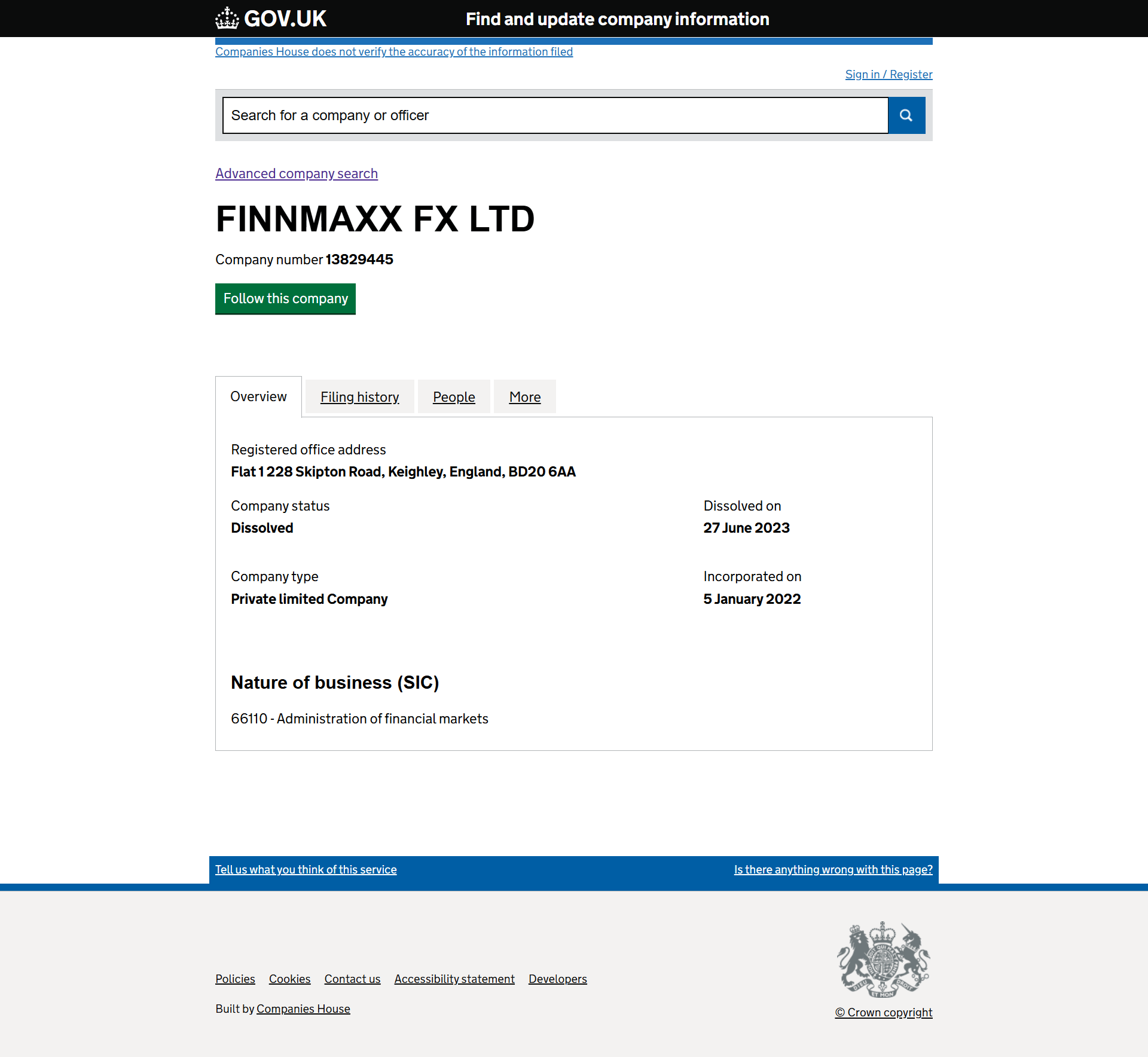 UK Companies House