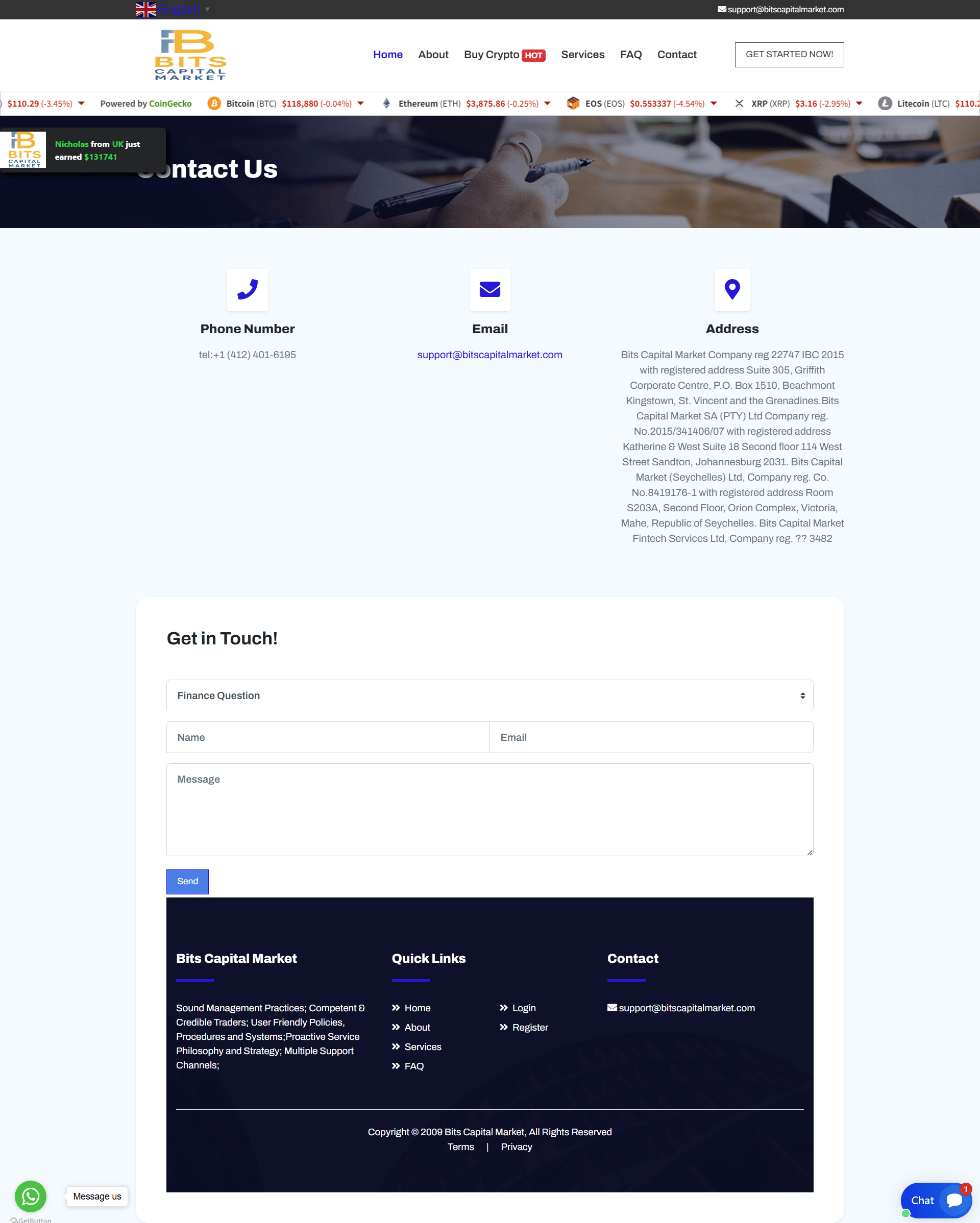 Broker Official Website