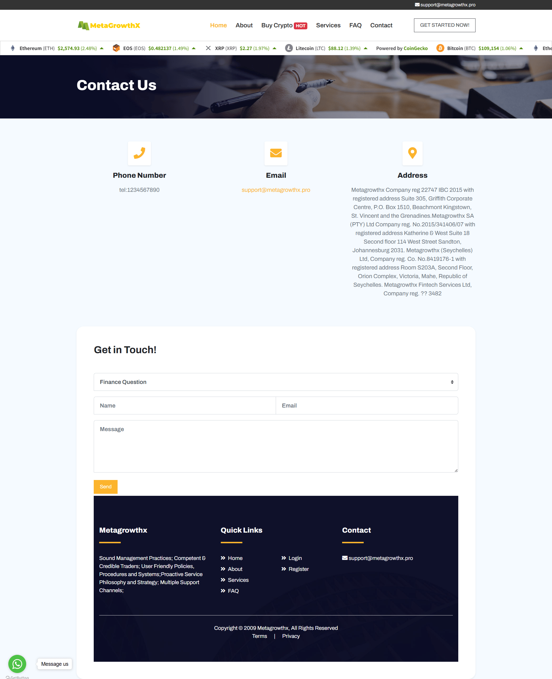Broker Official Website
