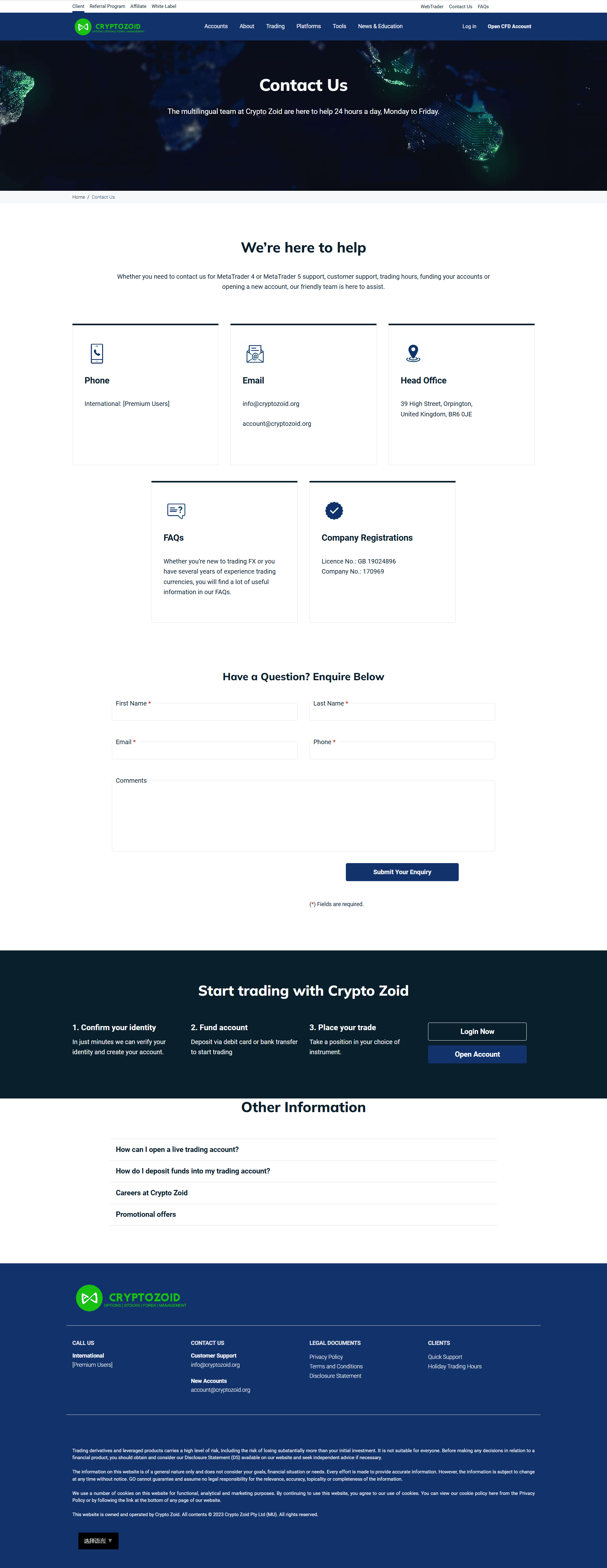 Crypto Zoid Official Website