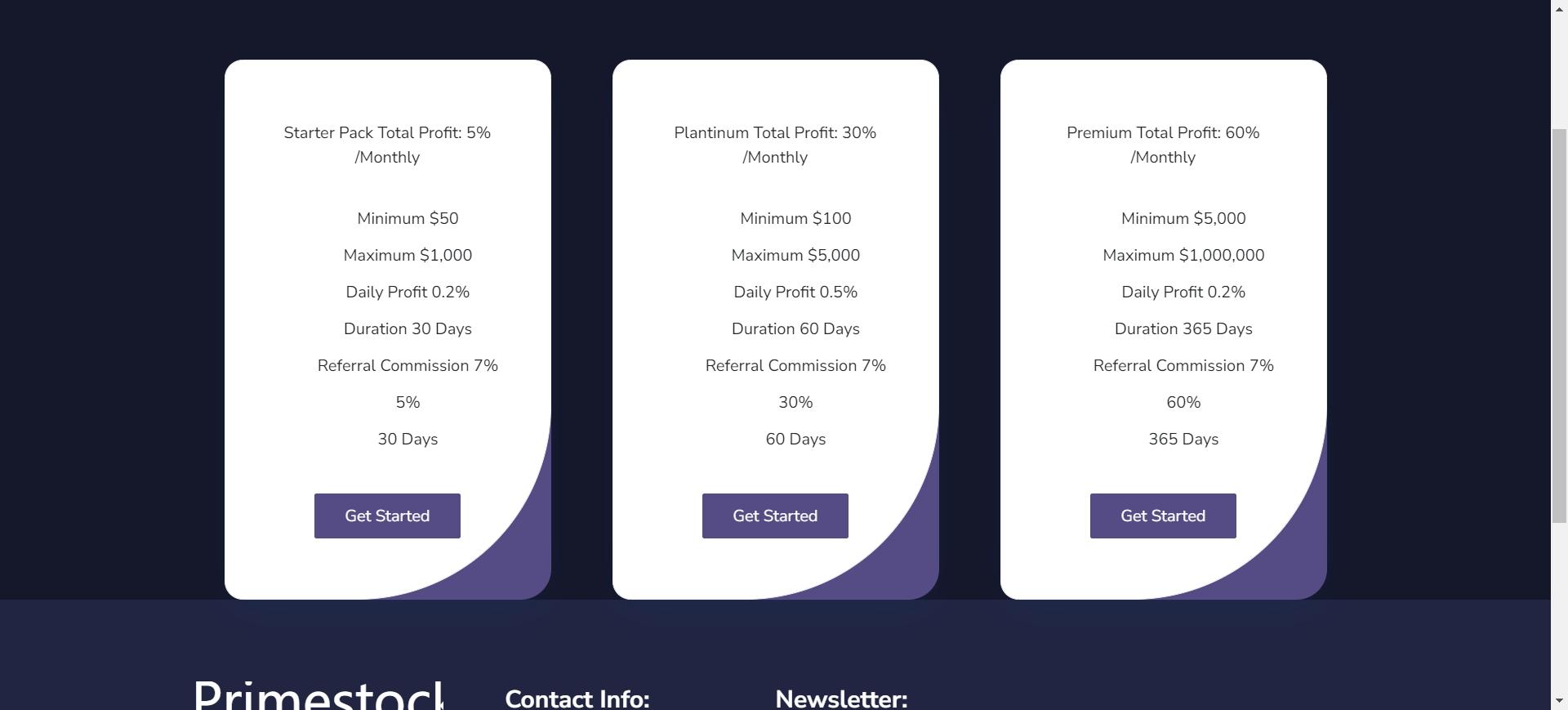 accounts of Primestockcapital