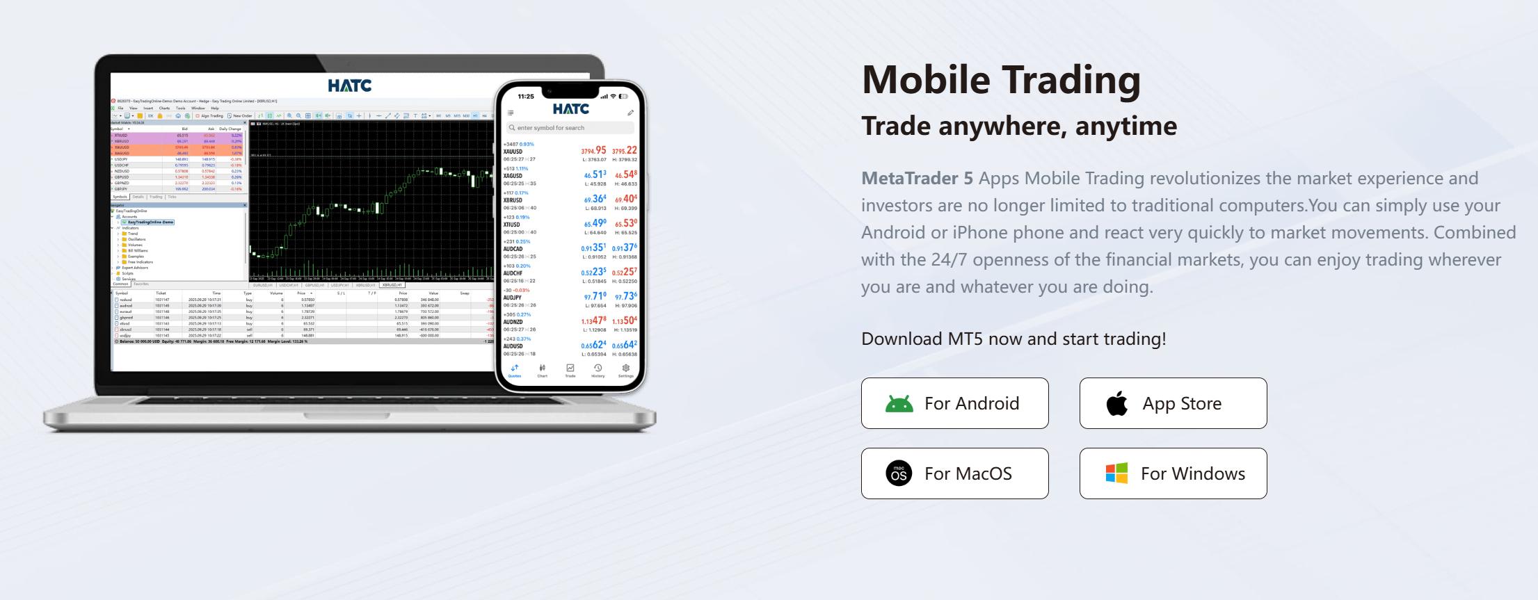 Trading Platform Information