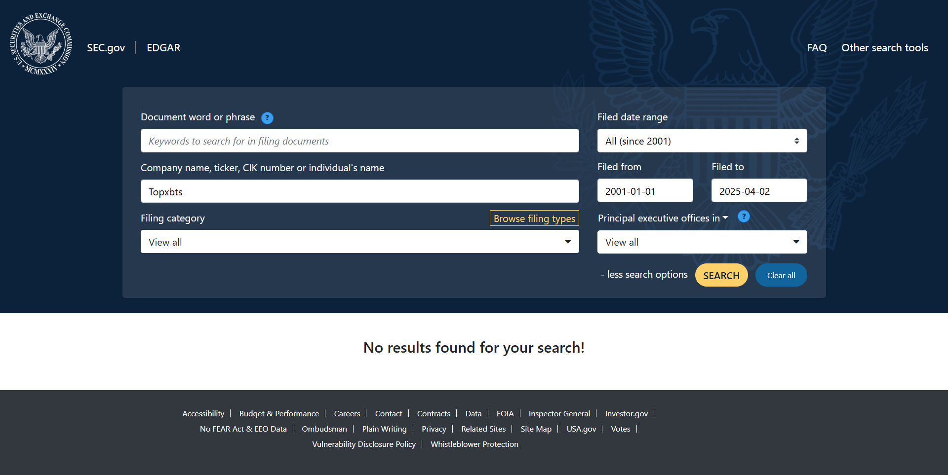 U.S. Securities and Exchange Commission(SEC)