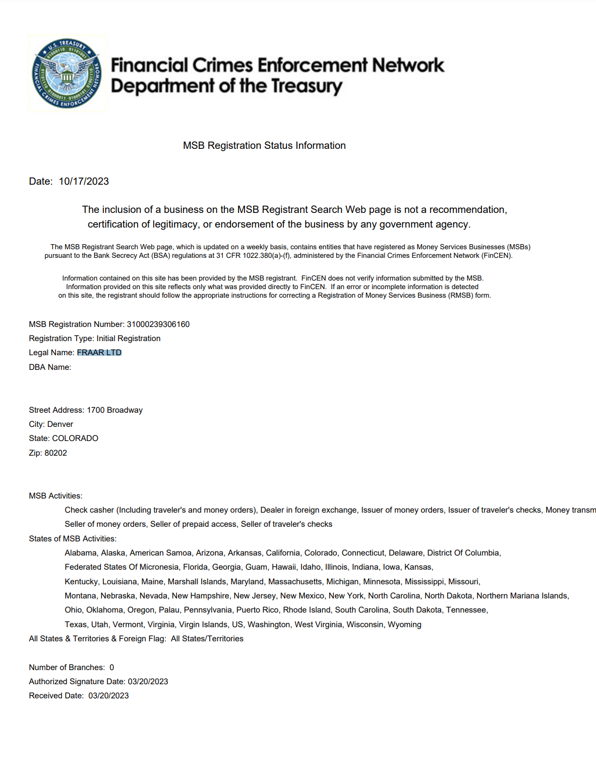 美国金融犯罪执法网络(FinCEN)