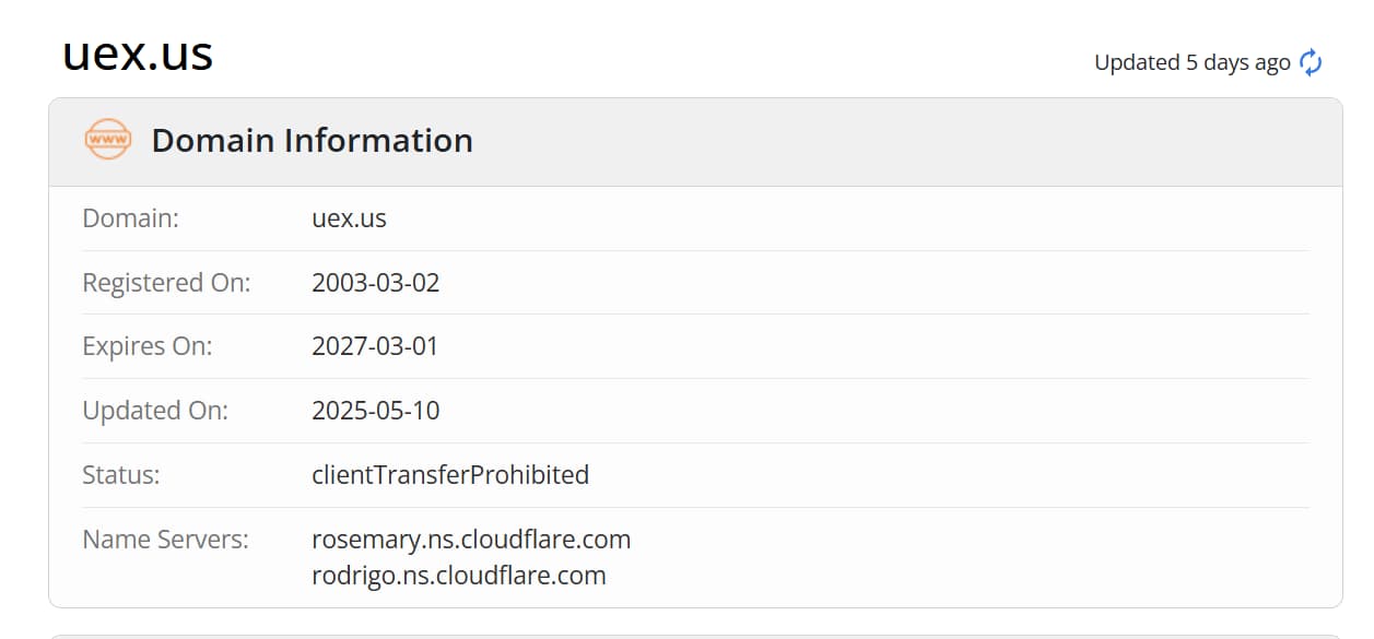whois domain registration time