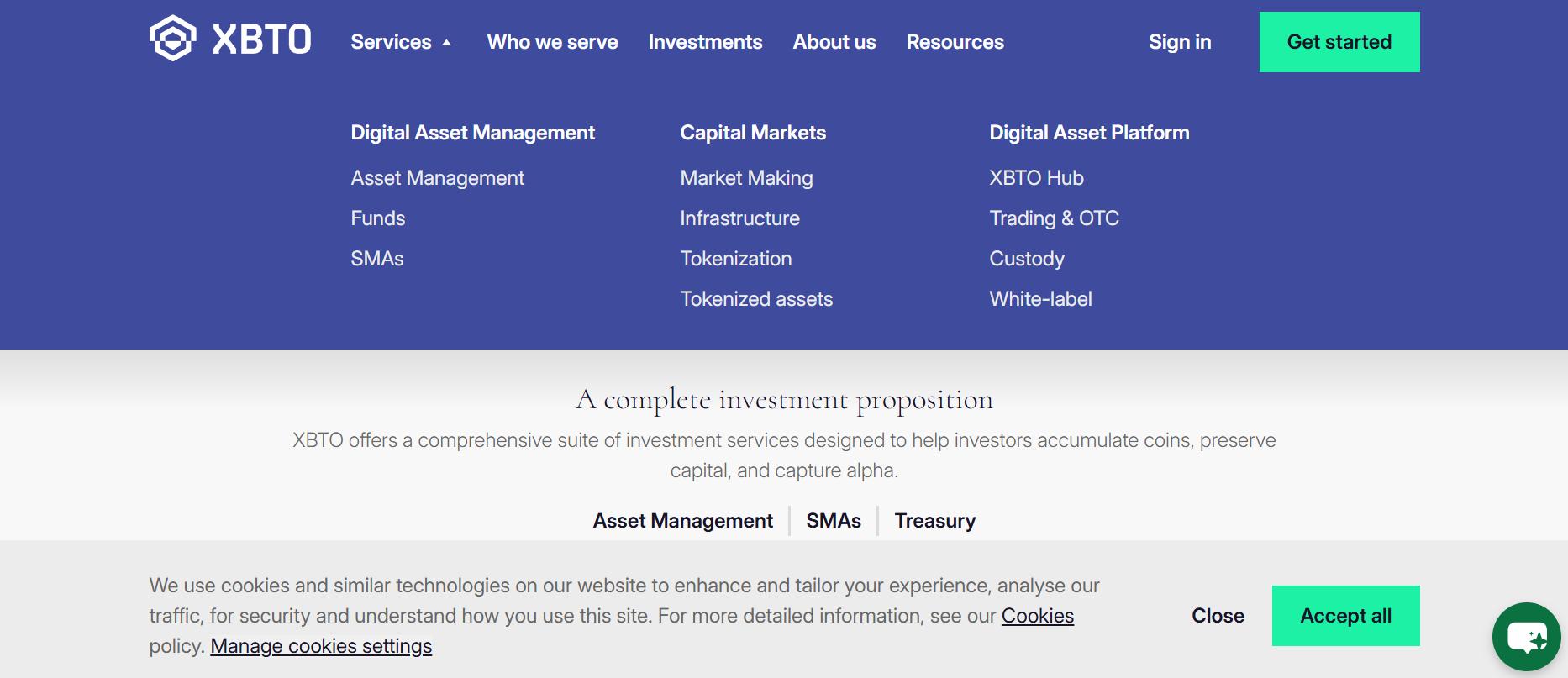 Information on transaction types.
