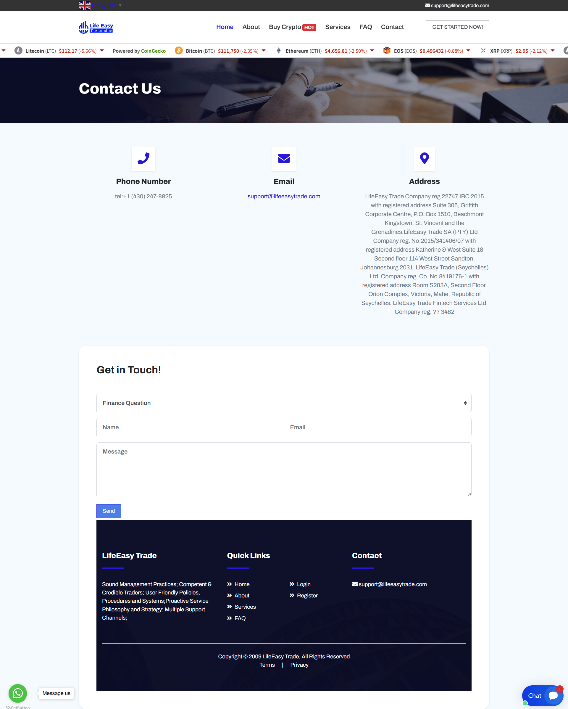 Broker Official Website