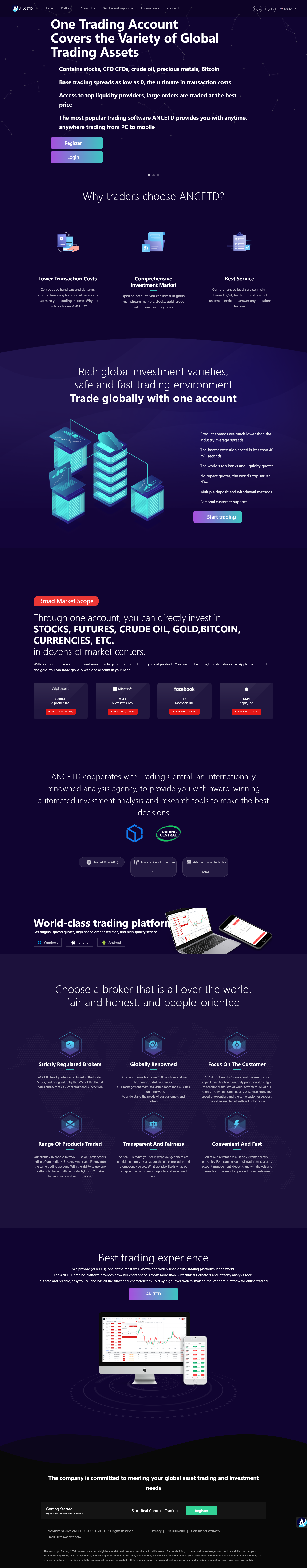 ancetd official website