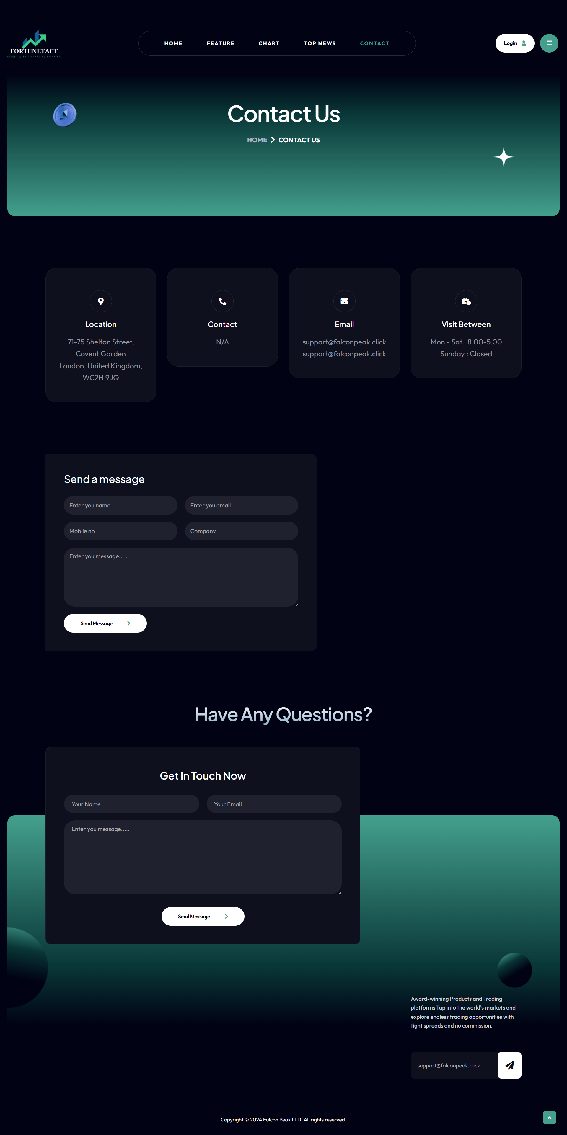 Broker Official Website