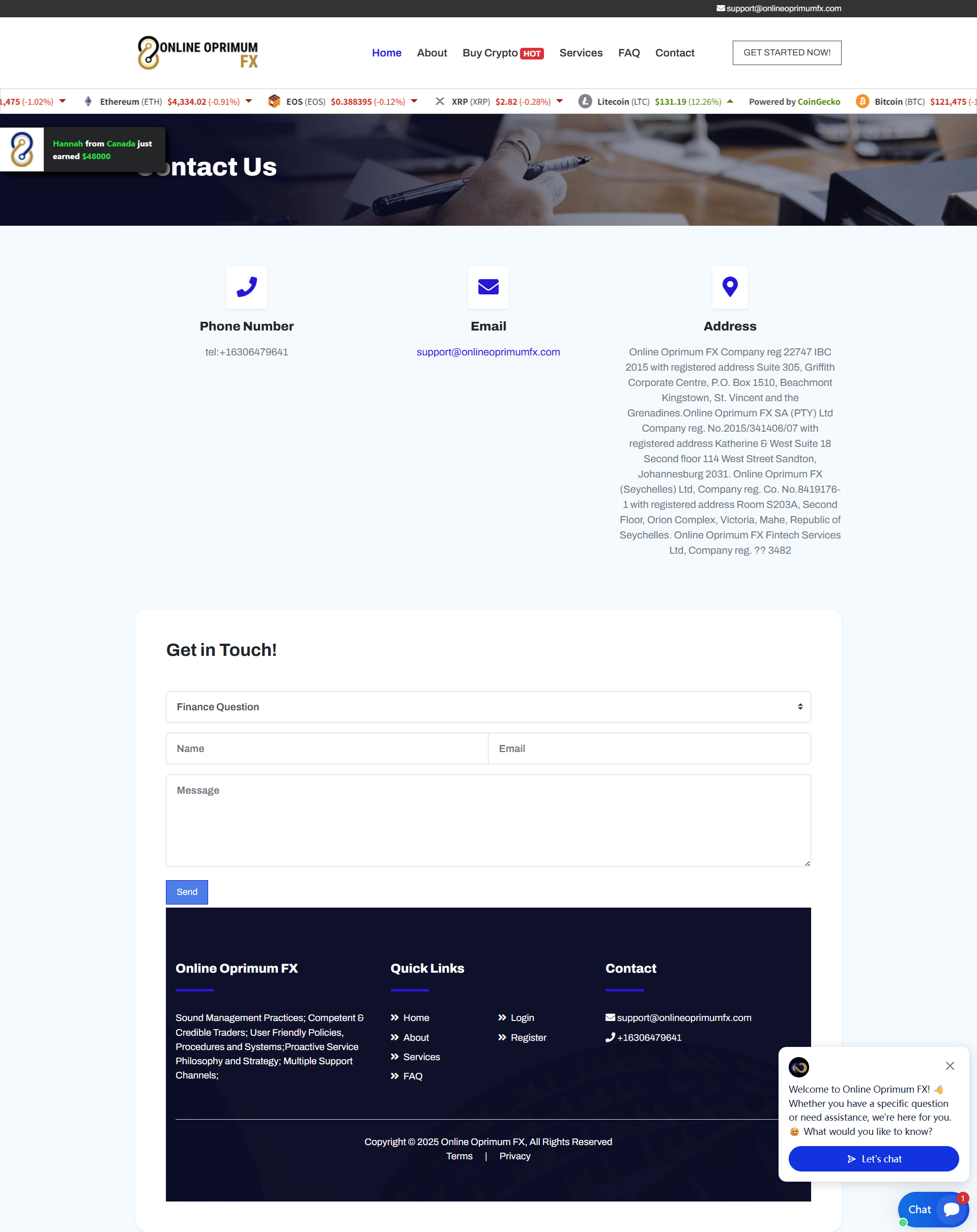 Broker Official Website