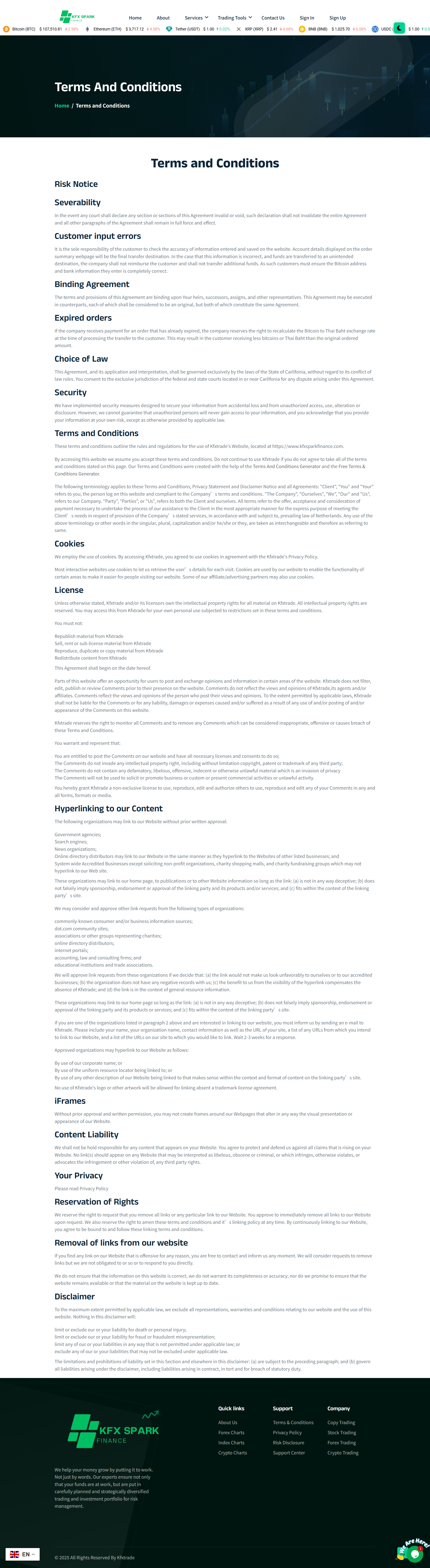 Broker Official Website