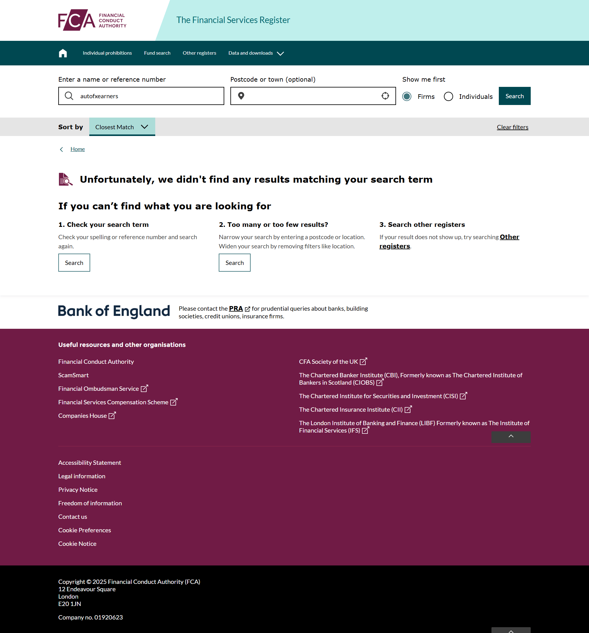 UK Financial Conduct Authority(FCA)