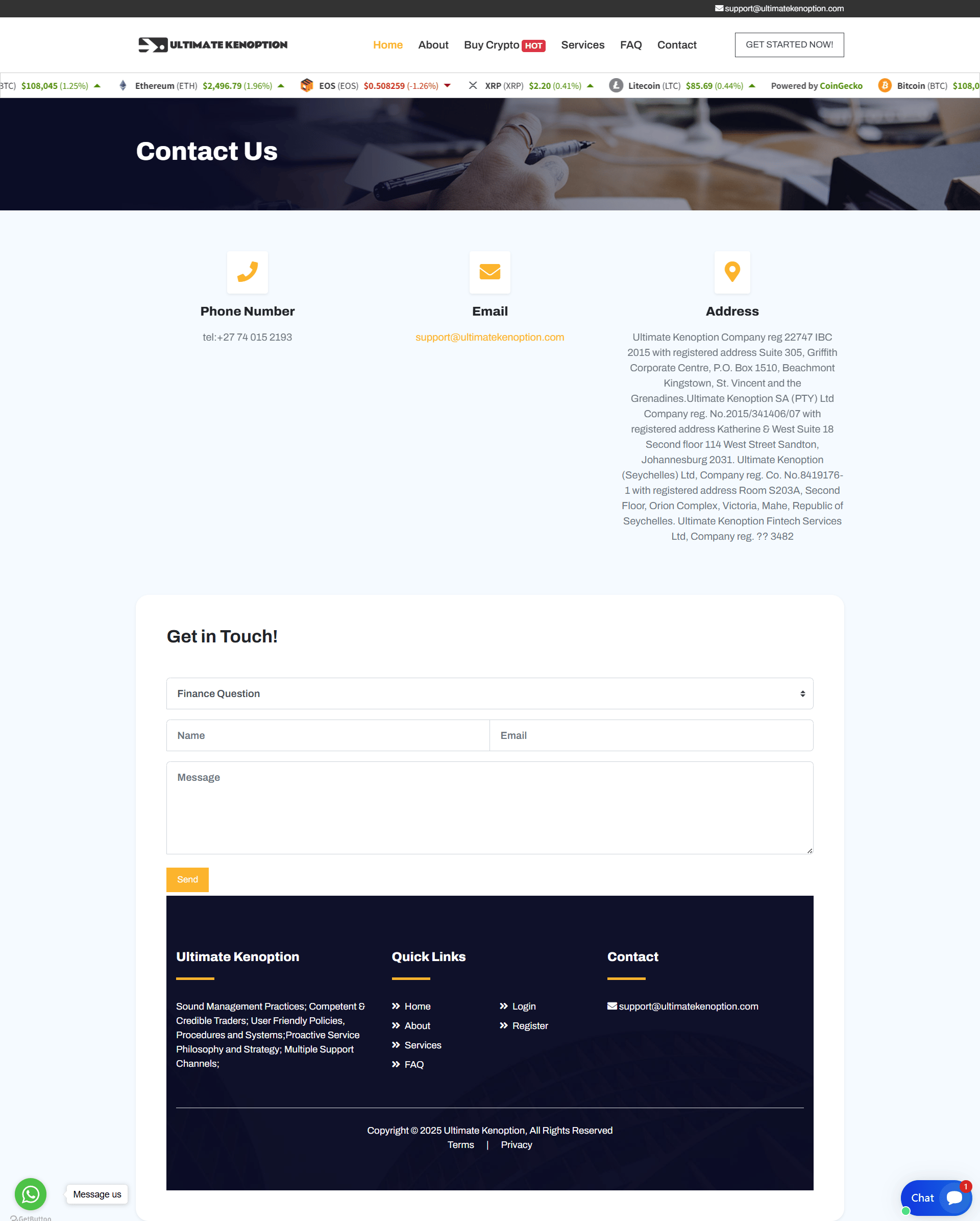 Broker Official Website
