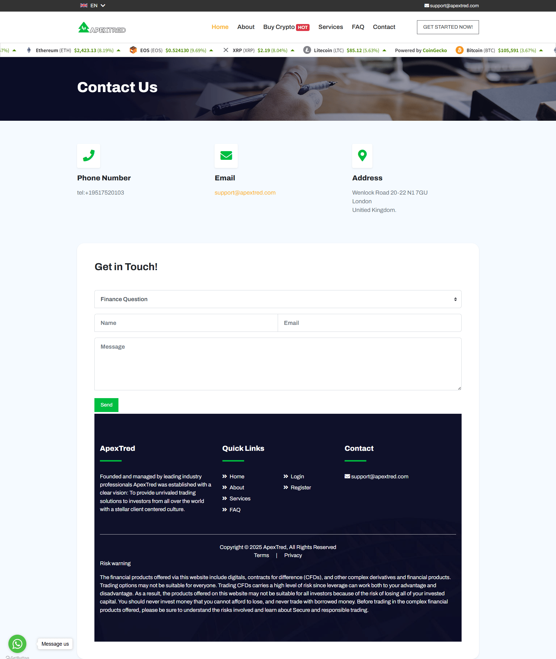 Broker Official Website