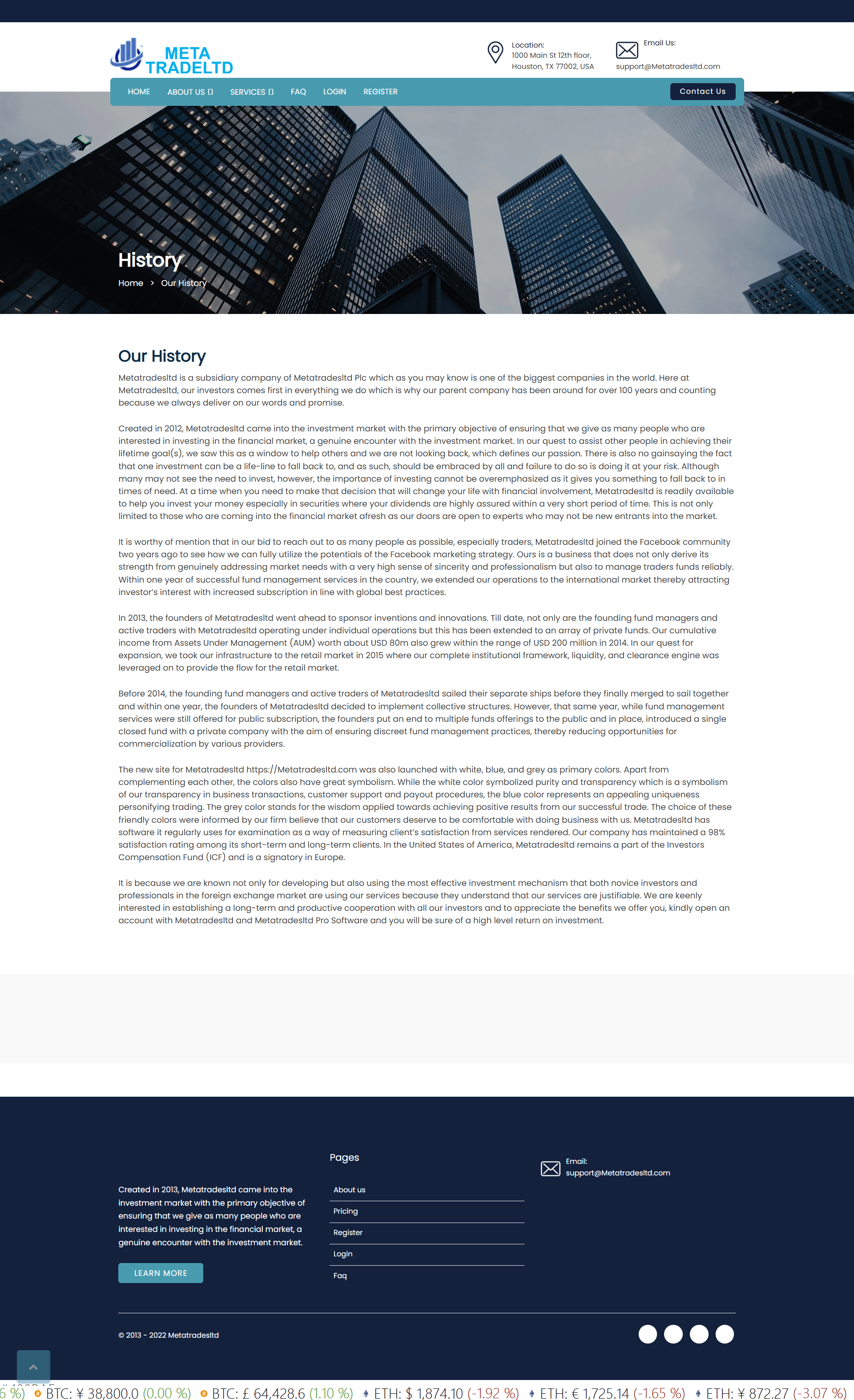 Metatradesltd Official Website
