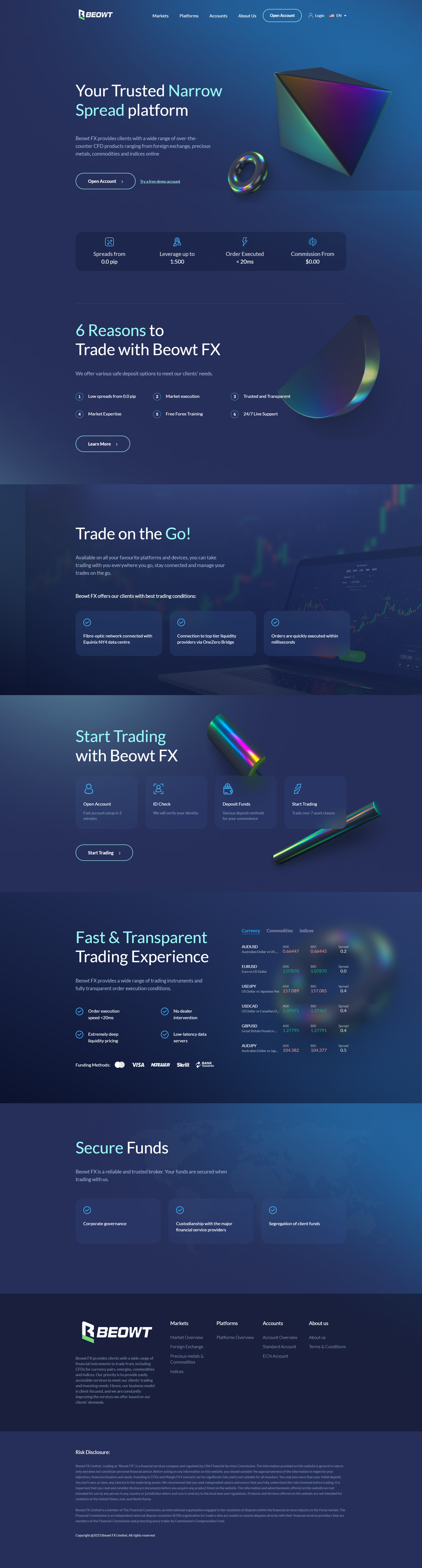 Beowt FX Official Website