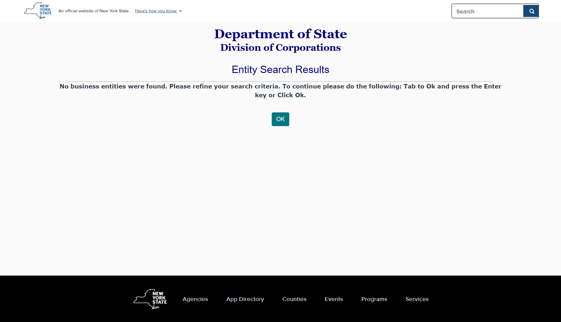 NEW YORK STATE Official Website