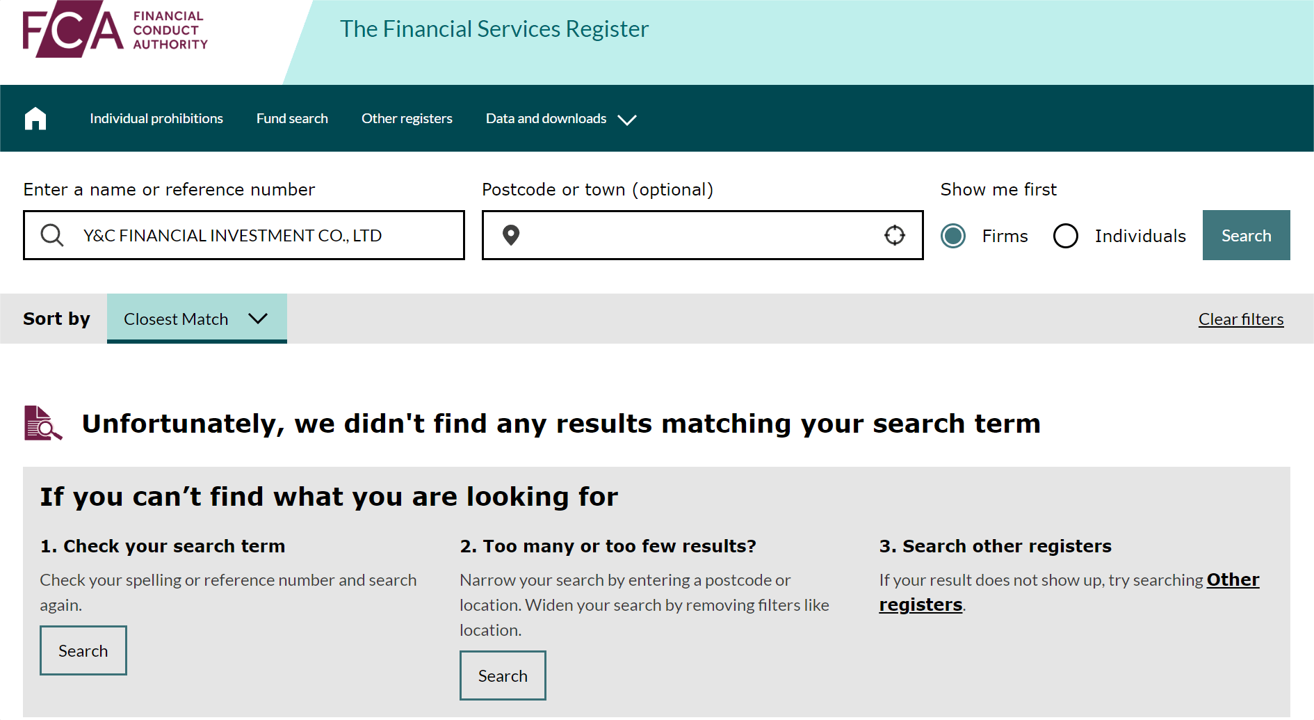 英国金融行为监管局(FCA)