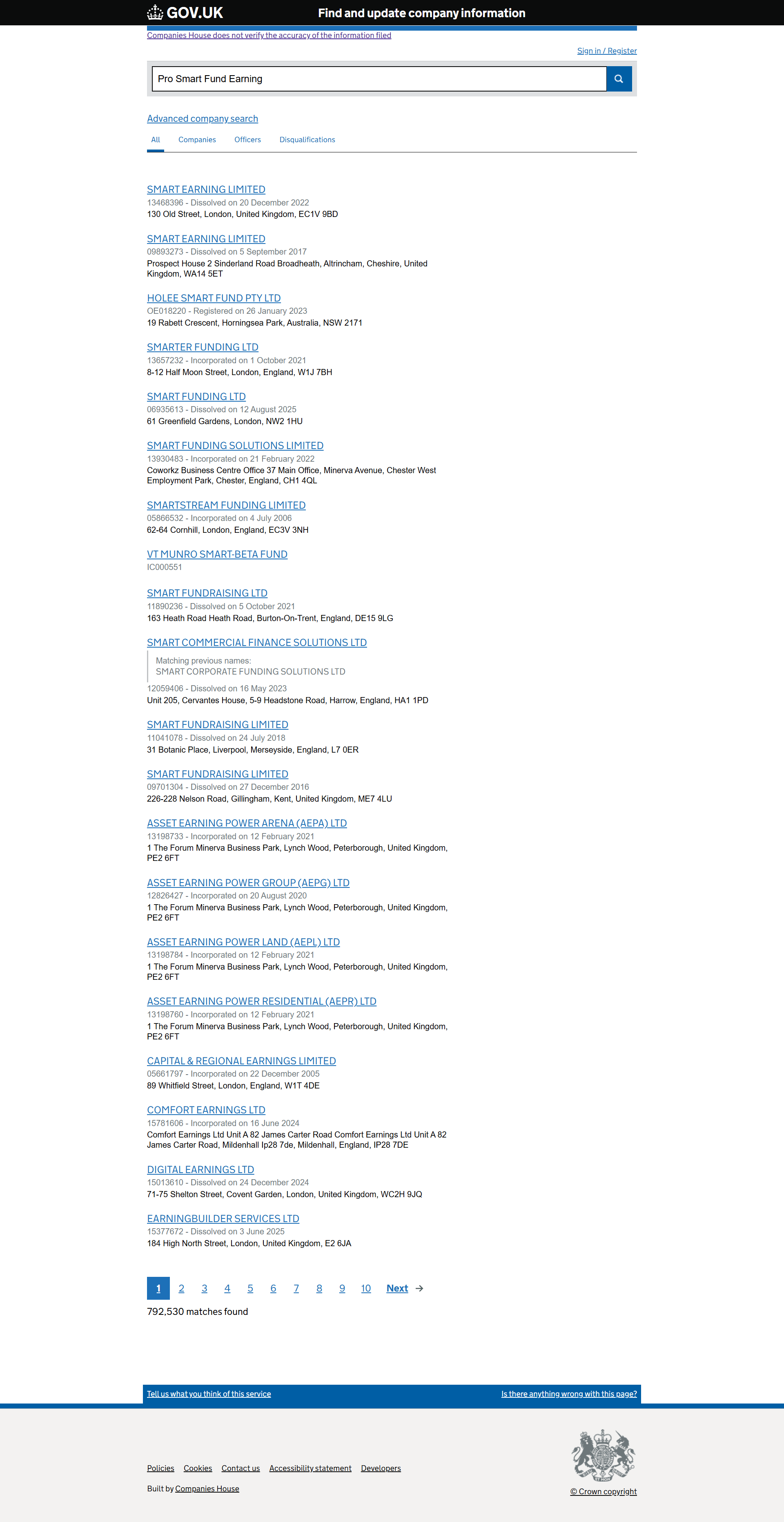 UK Companies House