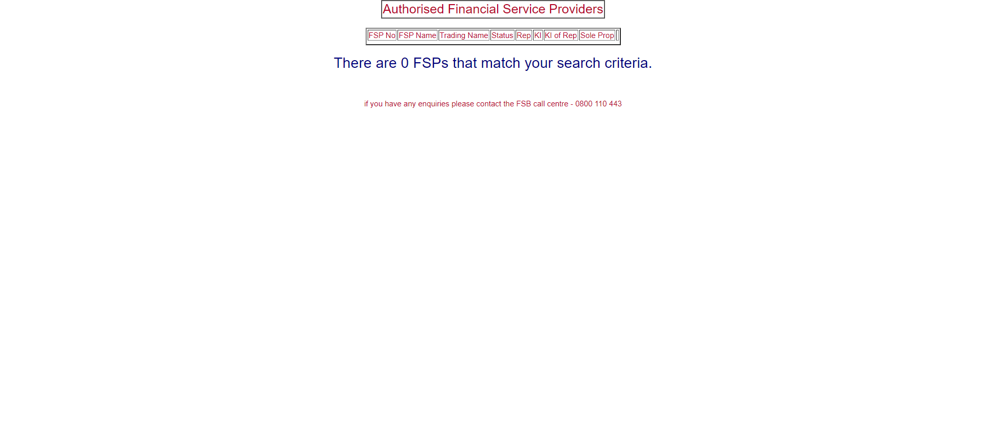 Financial Sector Conduct Authority