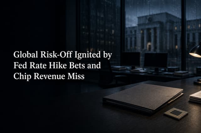 Global Risk-Off Ignited by Fed Rate Hike Bets and Broadcom Revenue Miss