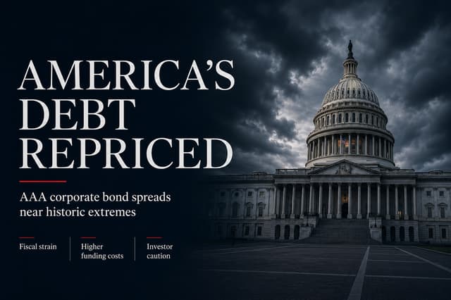 US Corporate Bonds Outperform Treasuries as Sovereign Debt Concerns Mount