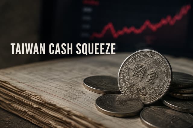 Taiwan Money Market Short-Term Rates Face Upward Pressure Amid Stock Market Drain and Approaching Ta