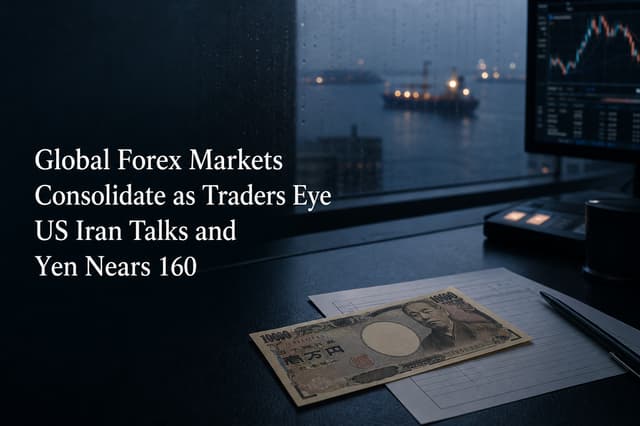 Global Forex Markets Consolidate as Traders Eye US Iran Talks and Yen Nears 160