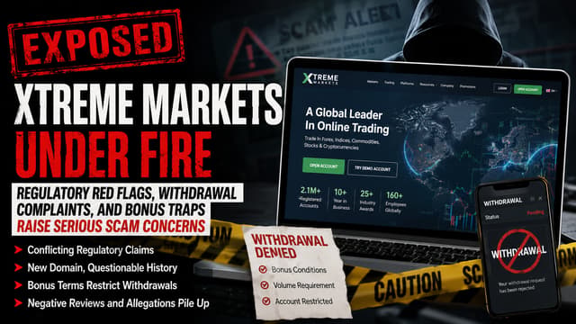 Xtreme Markets collapses! Negative reviews abound