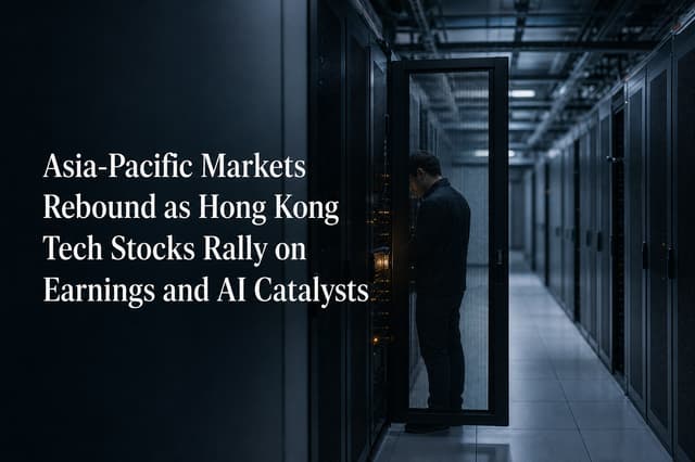 Asia-Pacific Markets Rebound as Hong Kong Tech Stocks Rally on Earnings and AI Catalysts