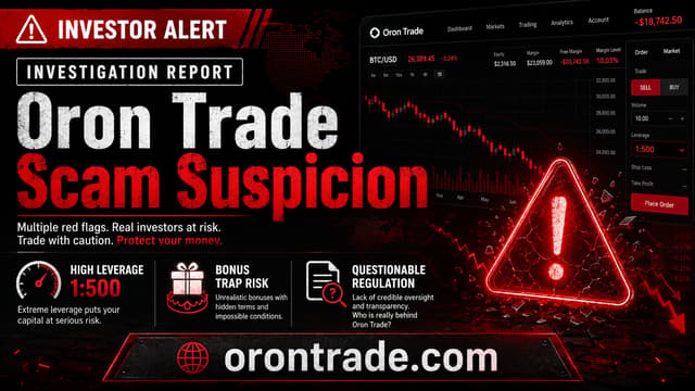 Oron Trade (orontrade.com) High-Risk Broker